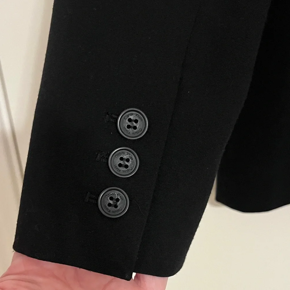 Calvin Klein Classic Black Jacket - Picture 8 of 10